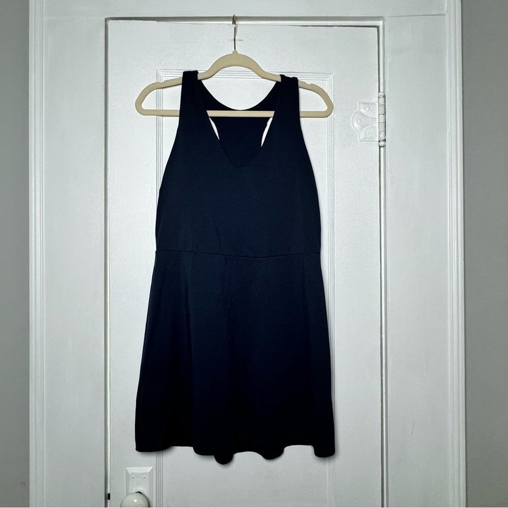 Fabletics Universal Tennis On-The-Go Dress In Classic Navy Size Large - Picture 4 of 12